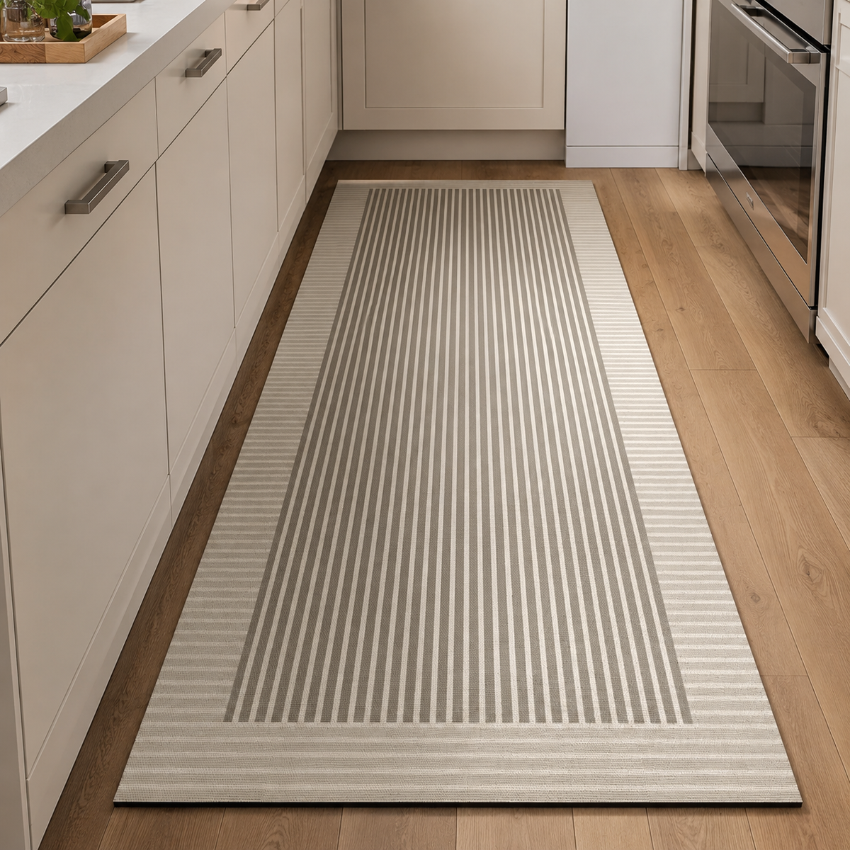 Tapis de cuisine | Taupe