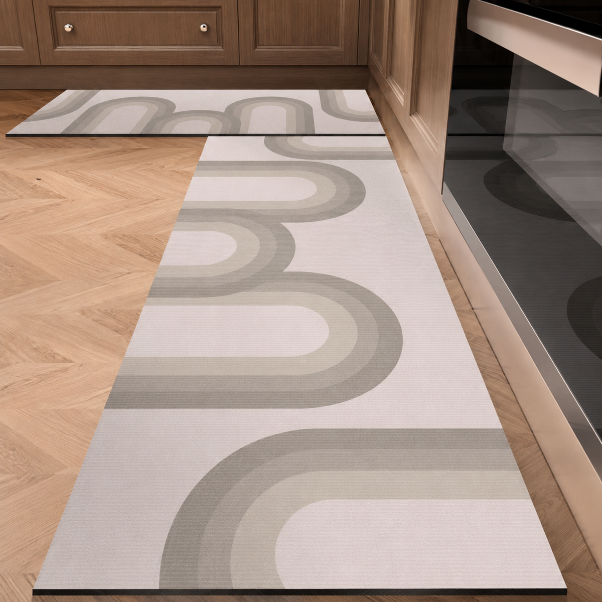 Tapis de cuisine | Courbes
