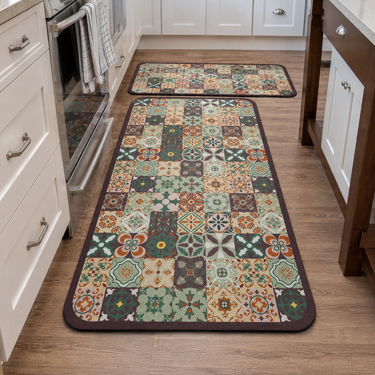 Tapis de cuisine | Terracotta