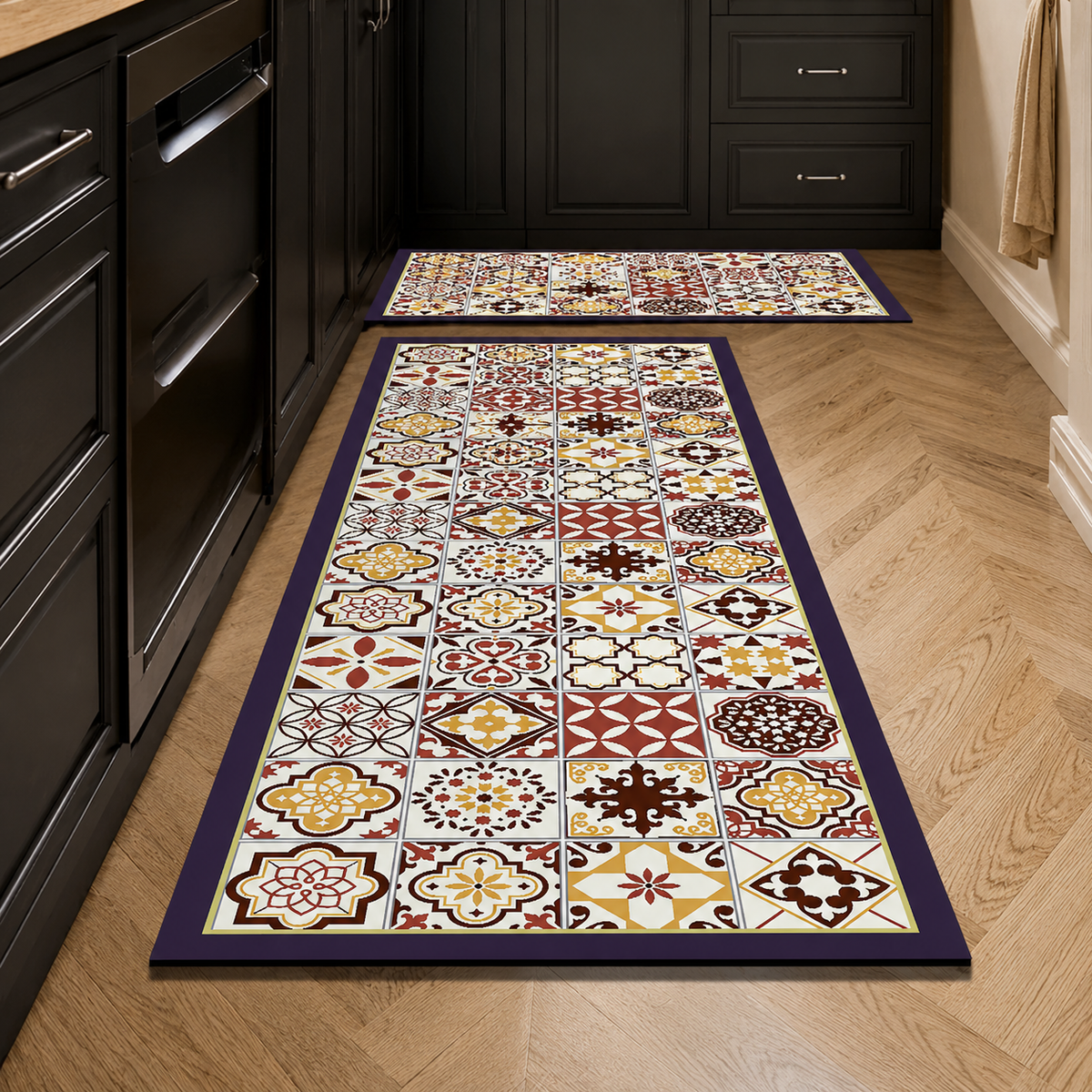 Tapis de cuisine | Carreaux mosaÏque