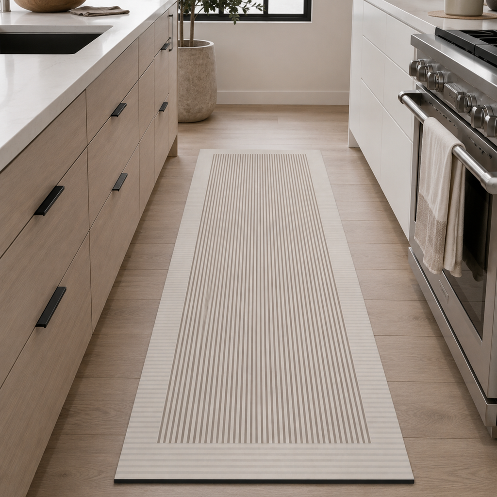 Tapis de cuisine | Rayures fines