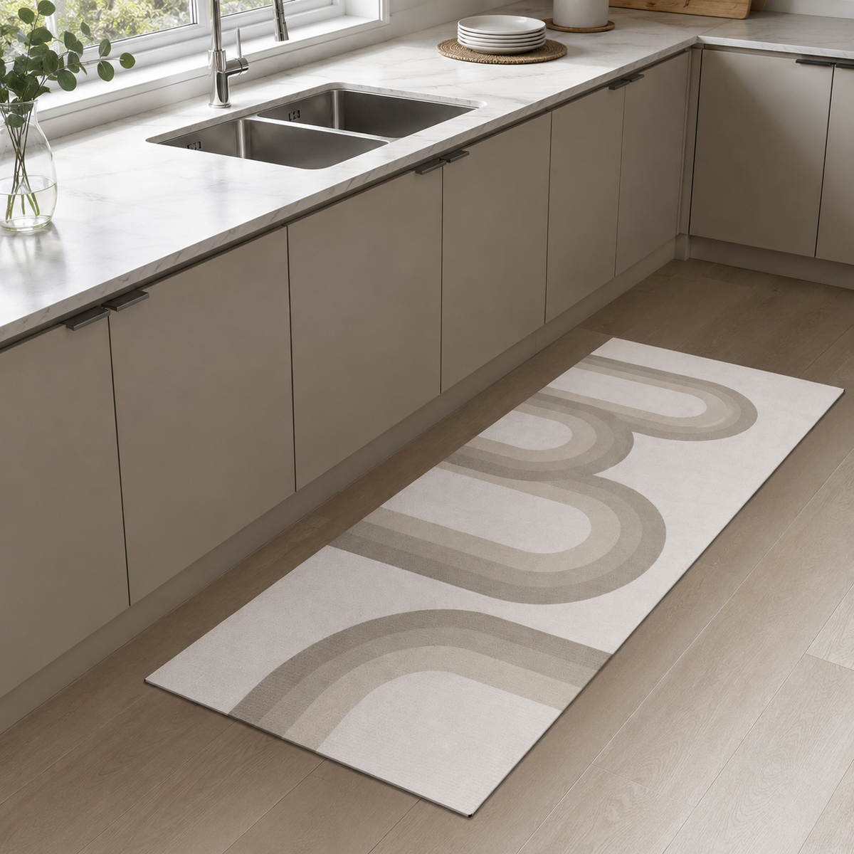 Tapis de cuisine | Courbes