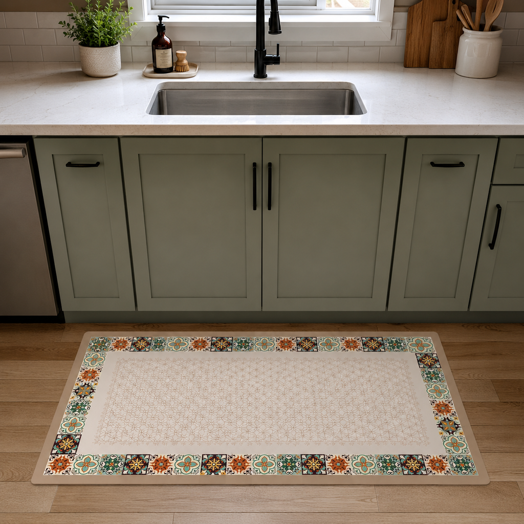 Tapis de cuisine | Bordure