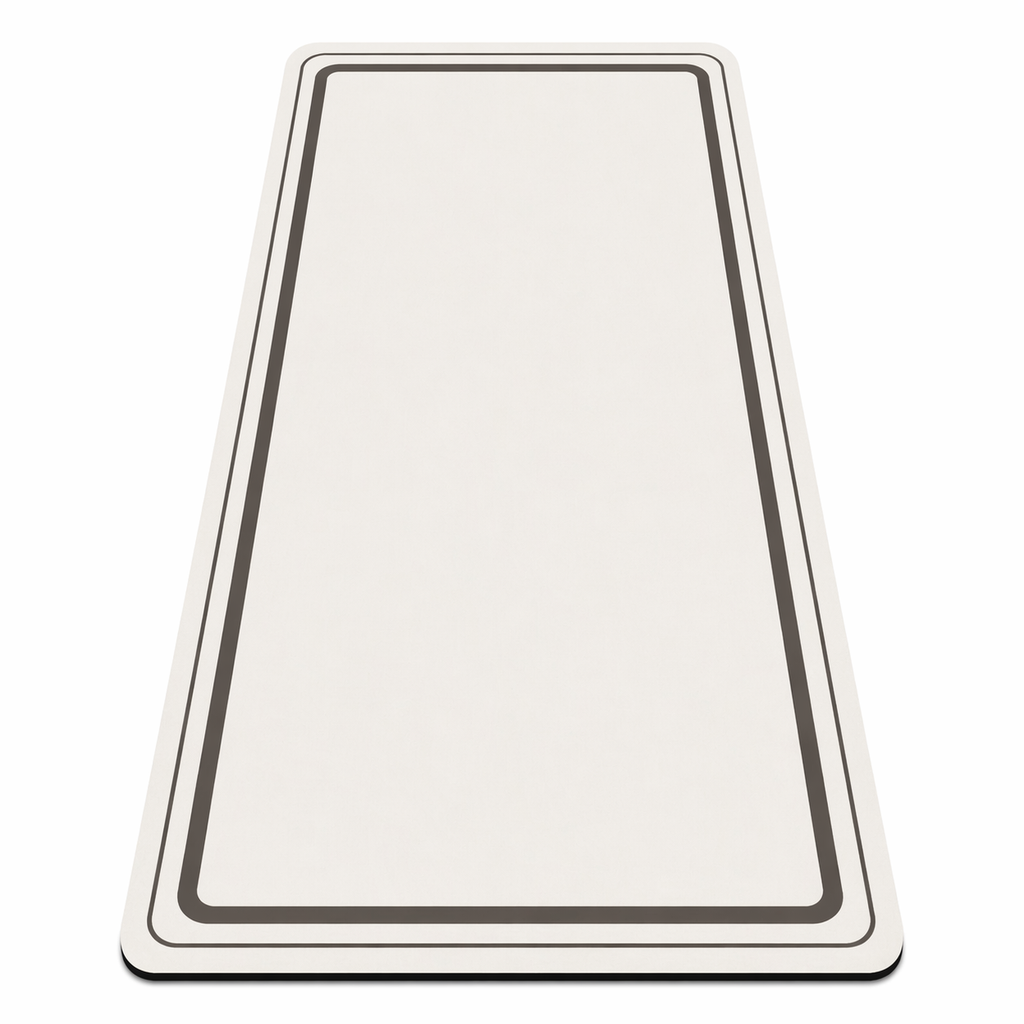 Tapis de cuisine double bordure