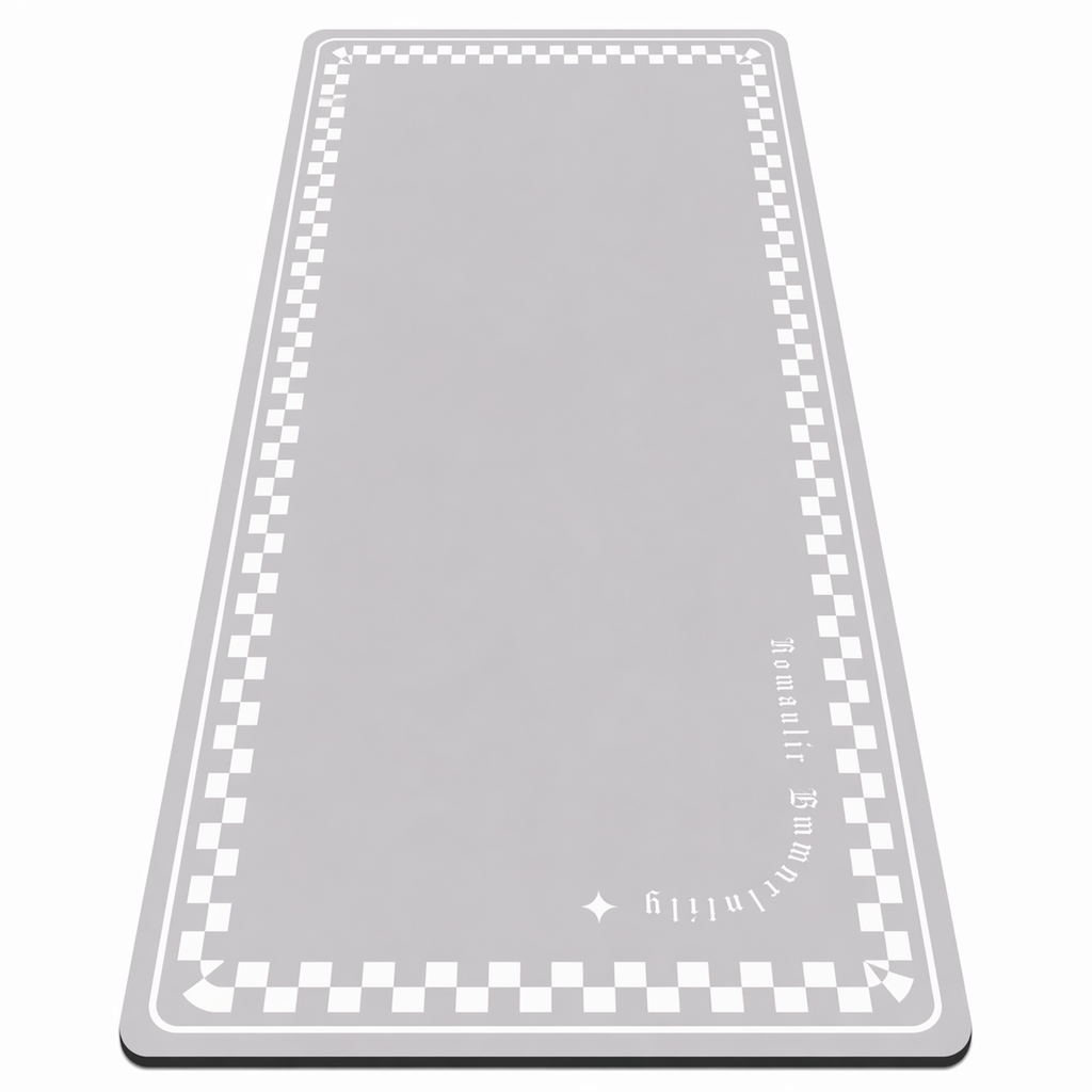 Tapis de cuisine gris clair
