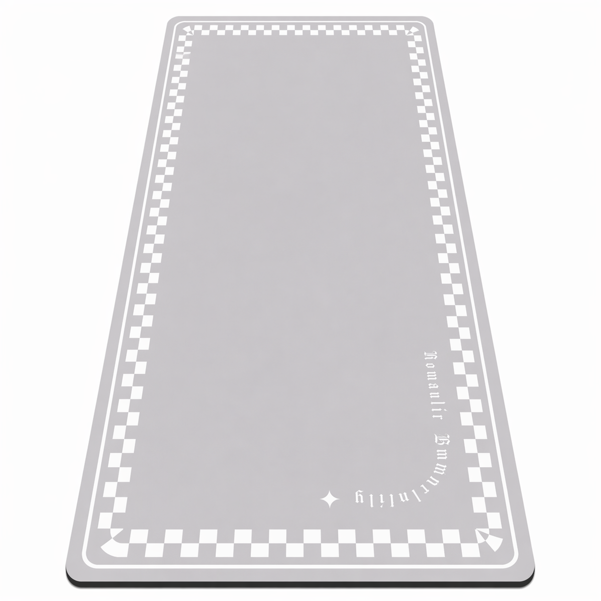 Tapis de cuisine gris clair