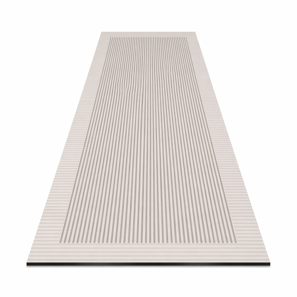 Tapis de cuisine rayures fines
