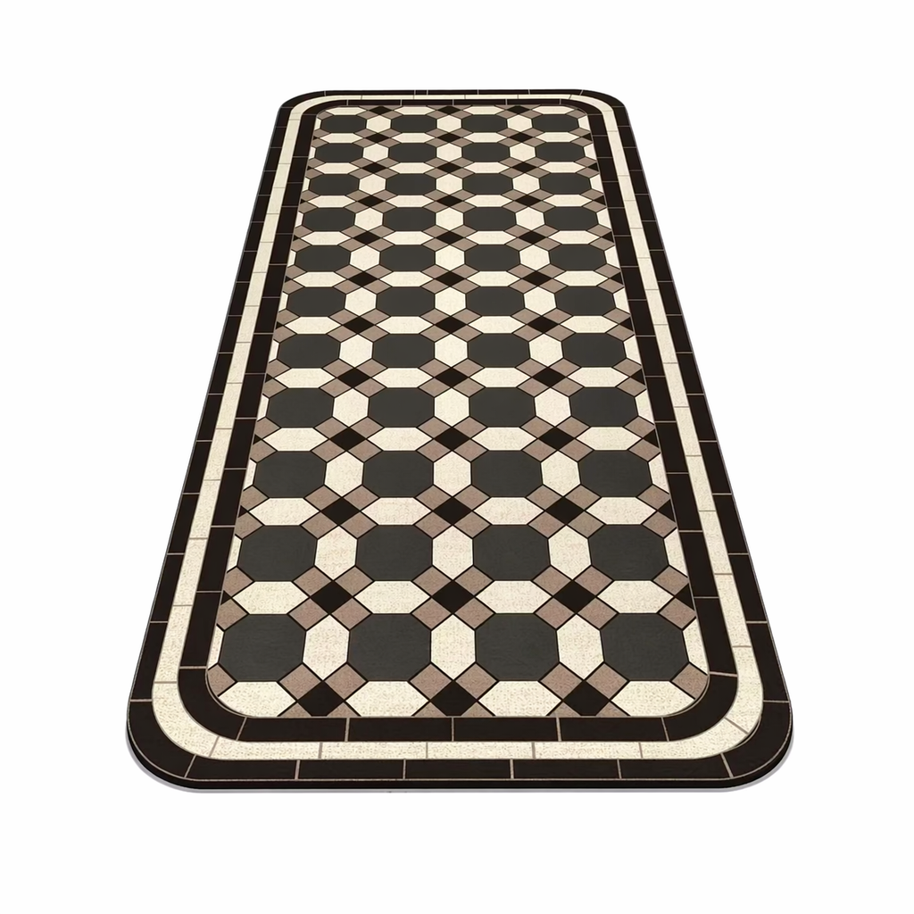 Tapis de cuisine rectangulaire