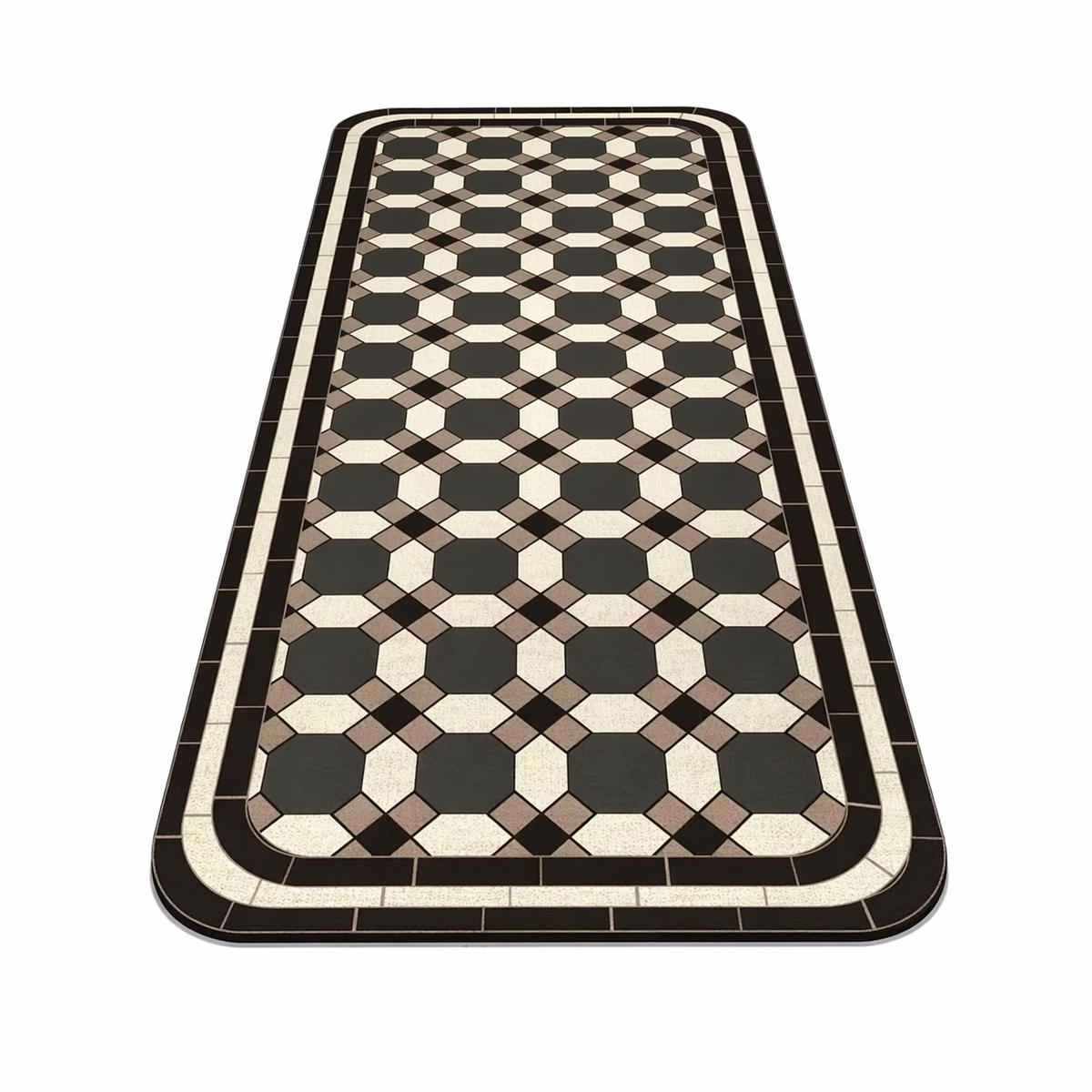 Tapis de cuisine rectangulaire