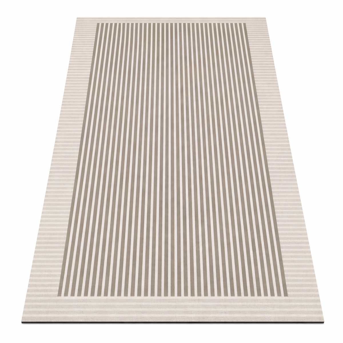 Tapis de cuisine taupe